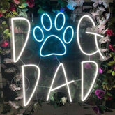 Neon sign | Custom Neon Signs Dog | Dad Neon Light for Room | Dog lover gift | Dog ornament | Dog home lamp | Neon light - BBD GIFTS